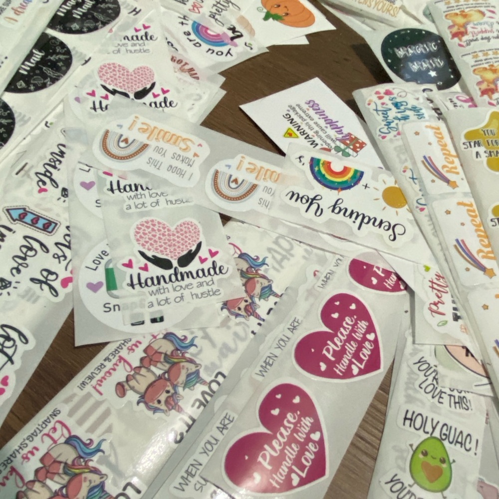Huge Lot Of Various Shipping Stickers - Picture 3 of 9
